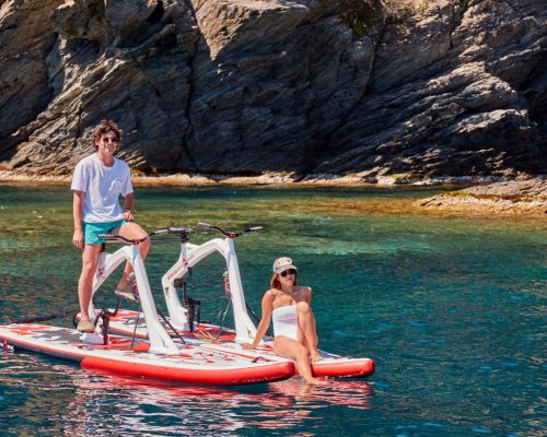 Tandem board pour des balades nautiques en tandem en famille ou en couple.